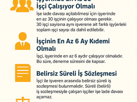 İşe İade Davası Şartları Nelerdir? (2025 Güncel Rehber)