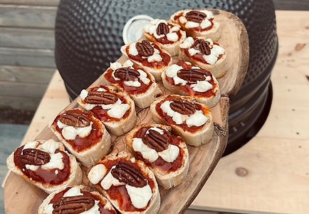 Bruschetta met geitenkaas