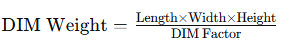 Dimensional Weight: The Bigger Box Dilemma