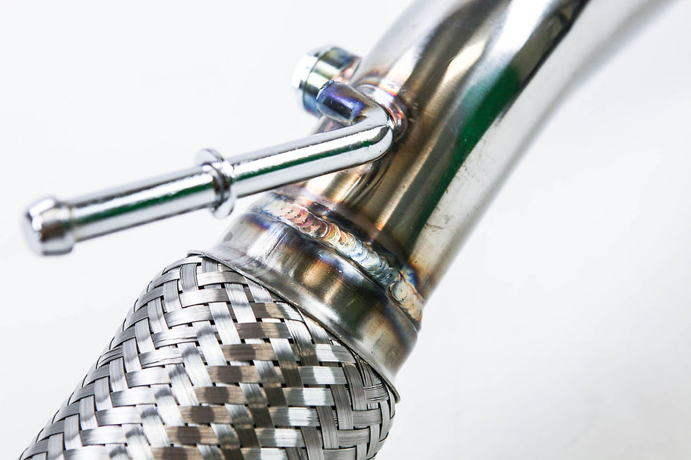 Thumbnail: 2018+ TOYOTA CAMRY i4 Downpipe Adapter cat-less 4 cylinder