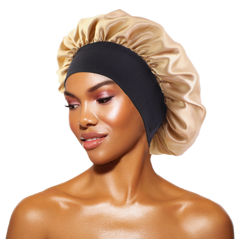 Thumbnail: First Skin Satin Sleep Bonnet