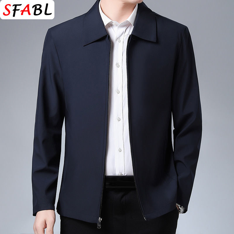 Miniatura: Outerwear Masculino Primavera/Outono: Casaco Social Moderno 2026