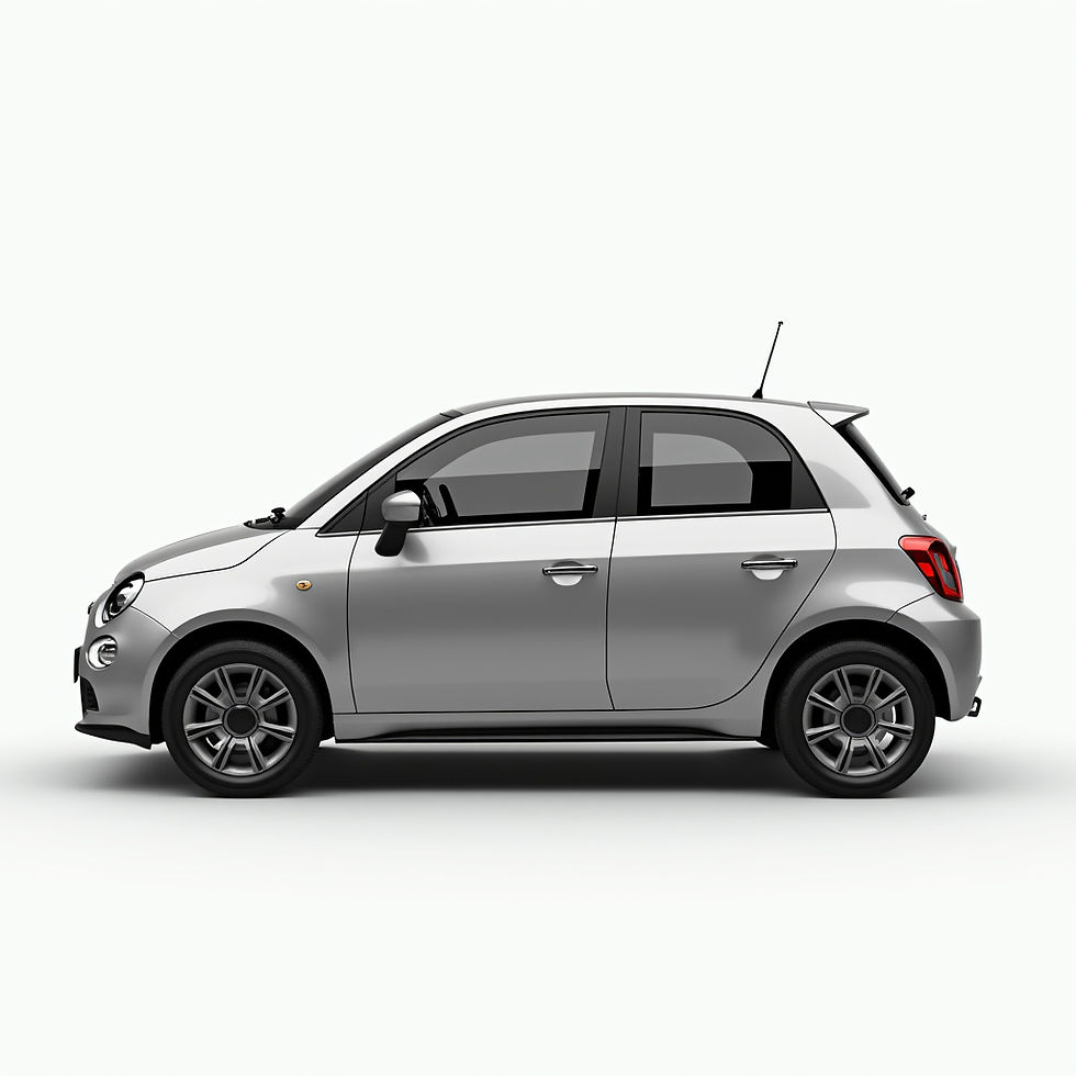 Silver Compact Hatchback