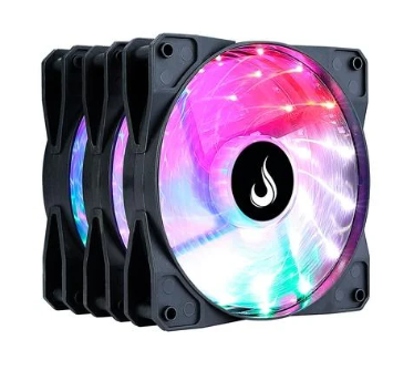 3 coolers RGB aceso