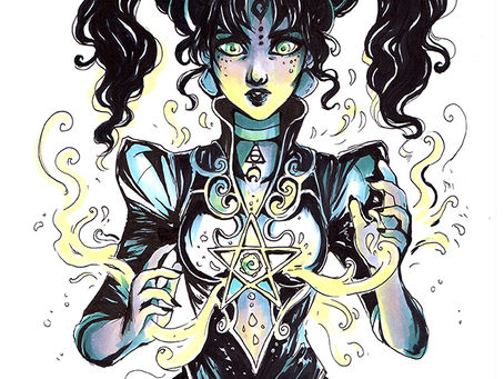 Day 4 Inktober ... SPELL