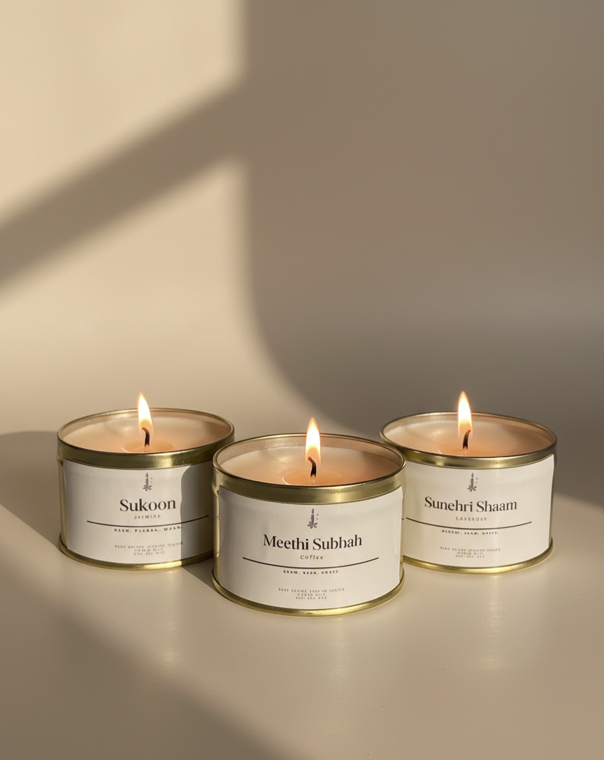 The Noor Bundle - Set of 3 scented candles