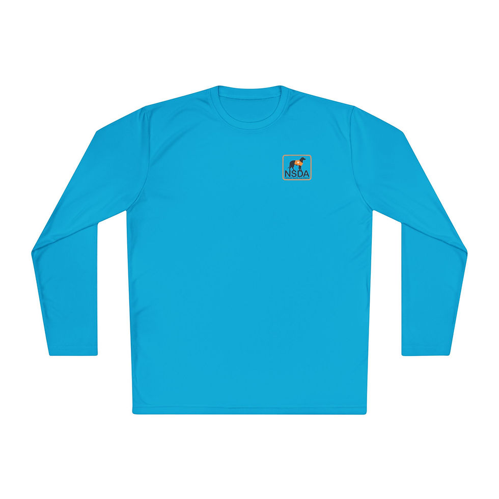 Thumbnail: Unisex Moisture Wicking Long Sleeve Tee, lightweight. 
