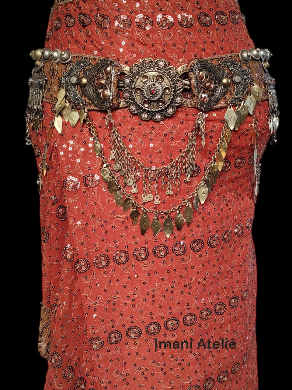 Miniatura: Cinto com peças Kuchi.