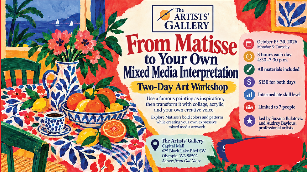 From Matisse to Your Own Mixed Media Interpretation