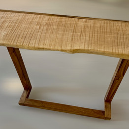 Wood End Table