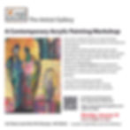 A Contemporary Acrylic Painting Workshop
