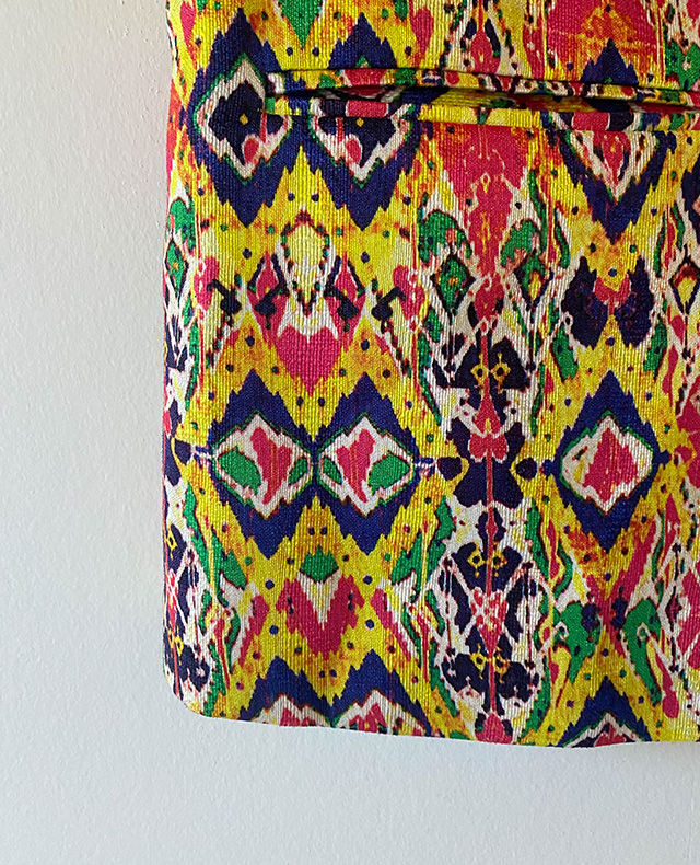 Miniature : VESTE INDIENNE JAUNE