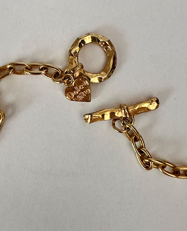 collier ras de cou Dolce Vita vintage 1990