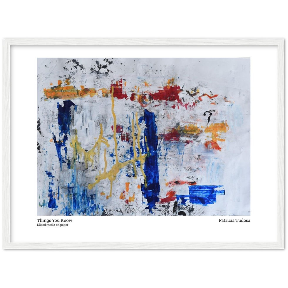 Thumbnail: Things You Know (framed, 2 sizes)