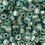 Thumbnail: H11-246N  Hex Cut 11/0 Gold Lined Aqua