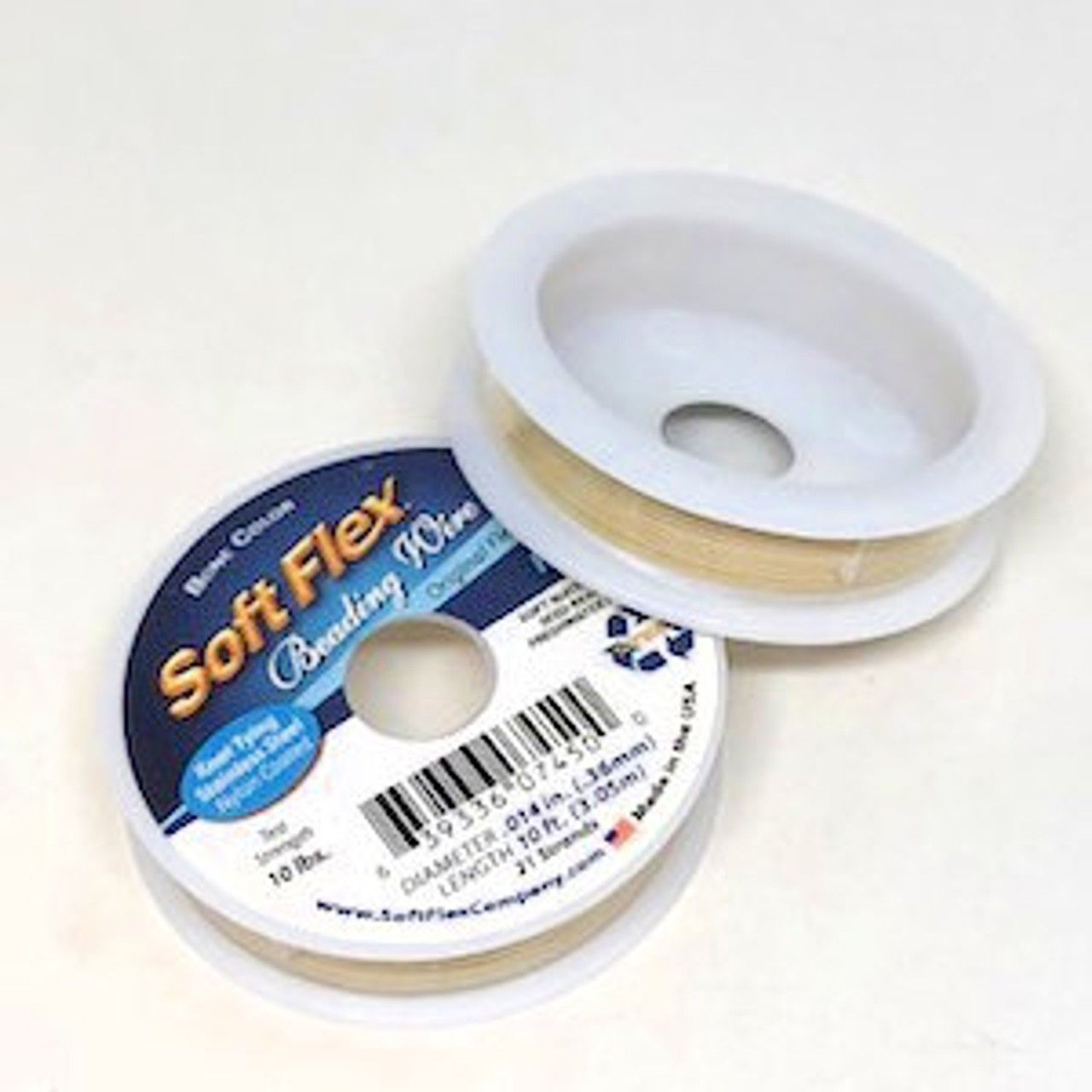 Soft Flex, Bone, .014 Diameter (Fine weight) (10 ft.)