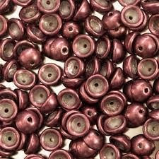 Thumbnail: TC-135  Teacup Saturated Red Pear Metallic
