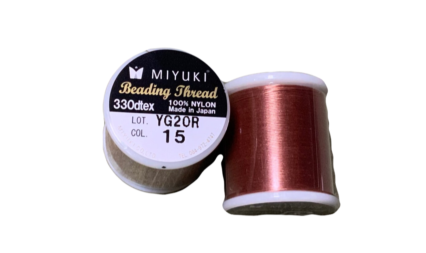 MI-15  Miyuki Thread  Nutmeg