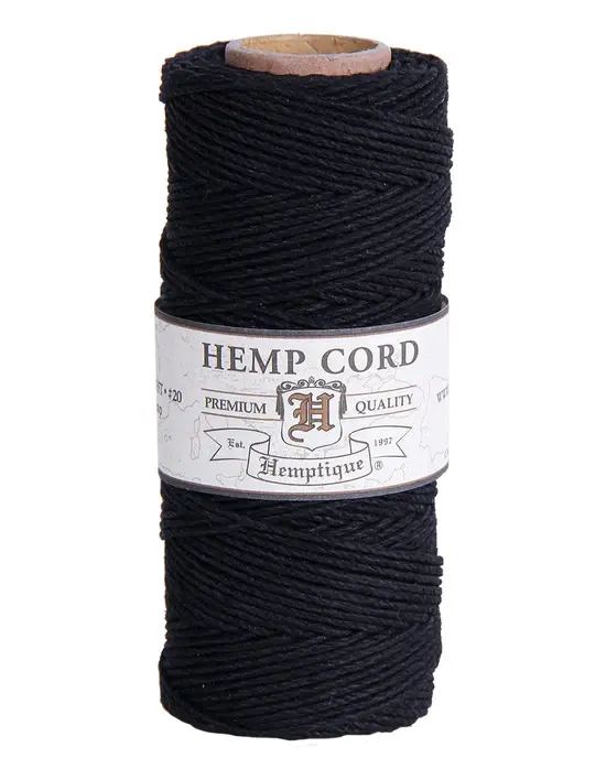 Thumbnail: Hemp-20-BLK  1MM  Black  205 FT