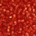 Thumbnail: R06-185E  Size 6/0 Japanese Seed Bead Silverlined LT Red