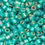 Thumbnail: R06-129E Size 6/0 Japanese Seed Bead  SL Rainbow Matte Peacock Green
