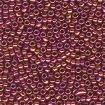 Thumbnail: S11-679E  Size 11/0 Japanese Seed Bead Raspberry Bronze