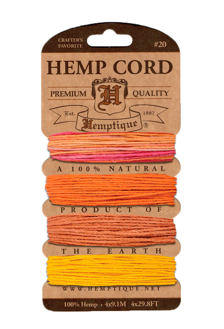Thumbnail: HC20SG   4 Color Card  1MM  SunGlow