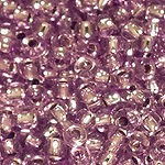 Thumbnail: S11-283E  Size 11/0 Japanese Seed Bead  Colorlined Purple