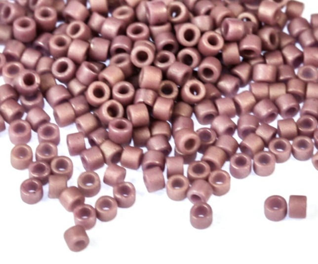 Thumbnail: DB2295  Miyuki Delica Beads Frosted Opaque Glaze Plum
