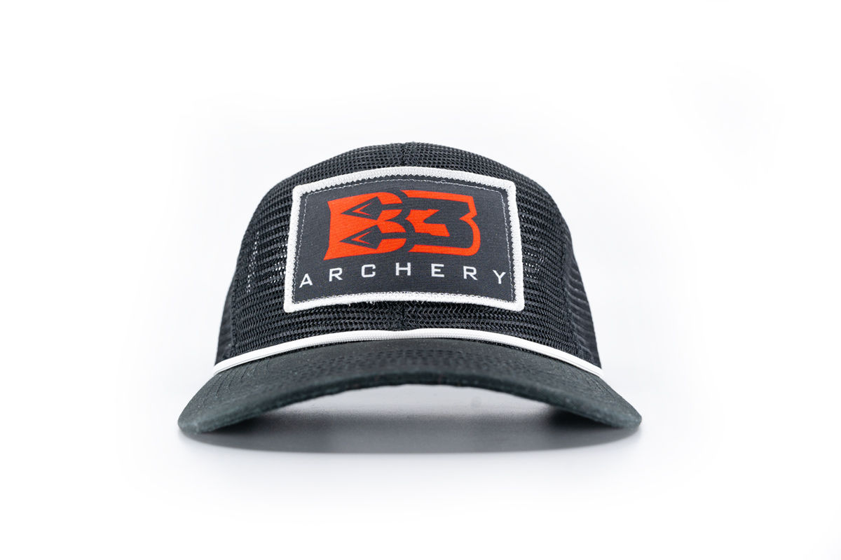 B3 Archery Rope Cap Black