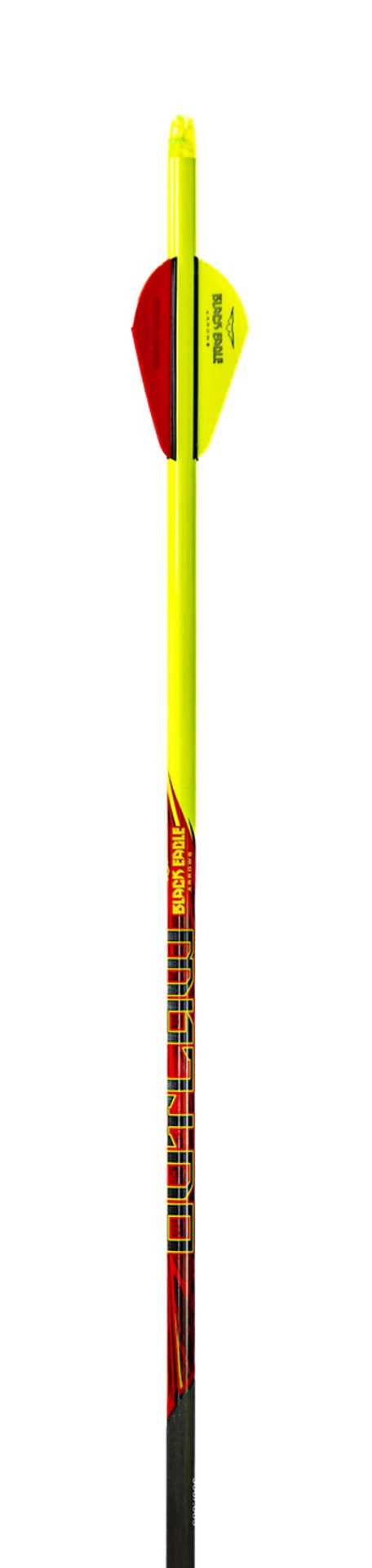 Black Eagle Outlaw Yellow Crested 6pk Arrows