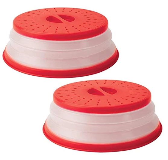 Thumbnail: Collapsible High-Temperature Microwave Splash Cover