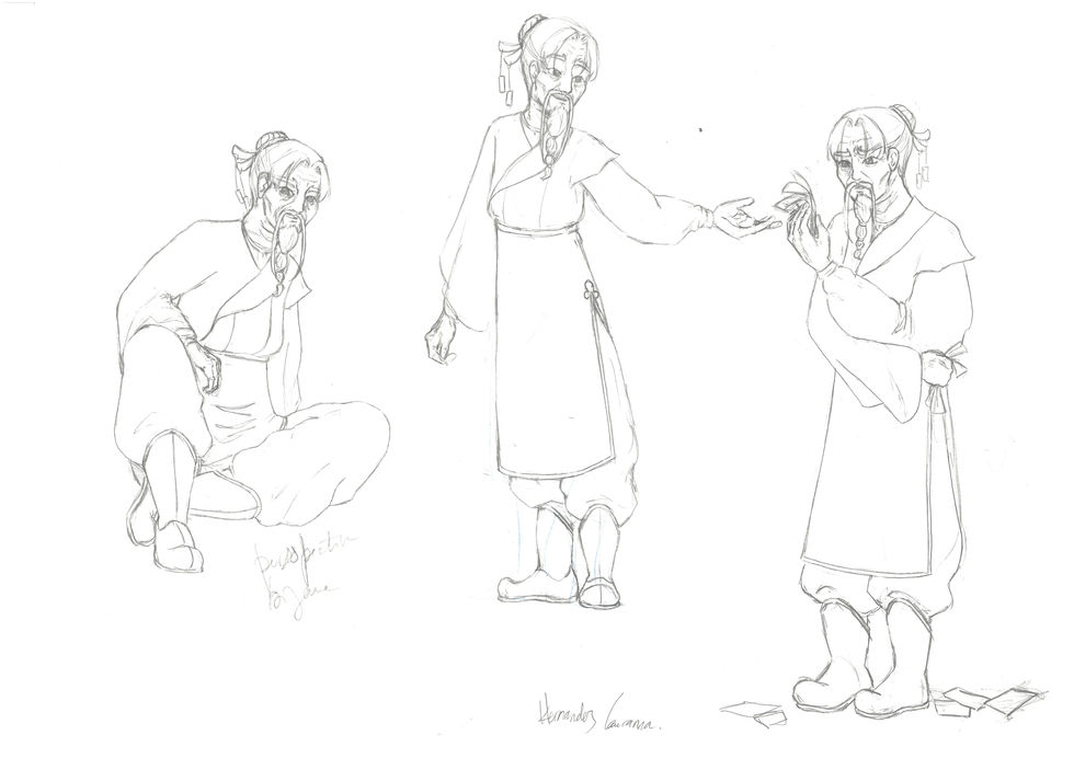 Attitudes du personnage