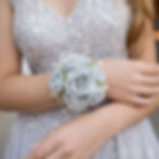 Silver Spray Rose Corsage