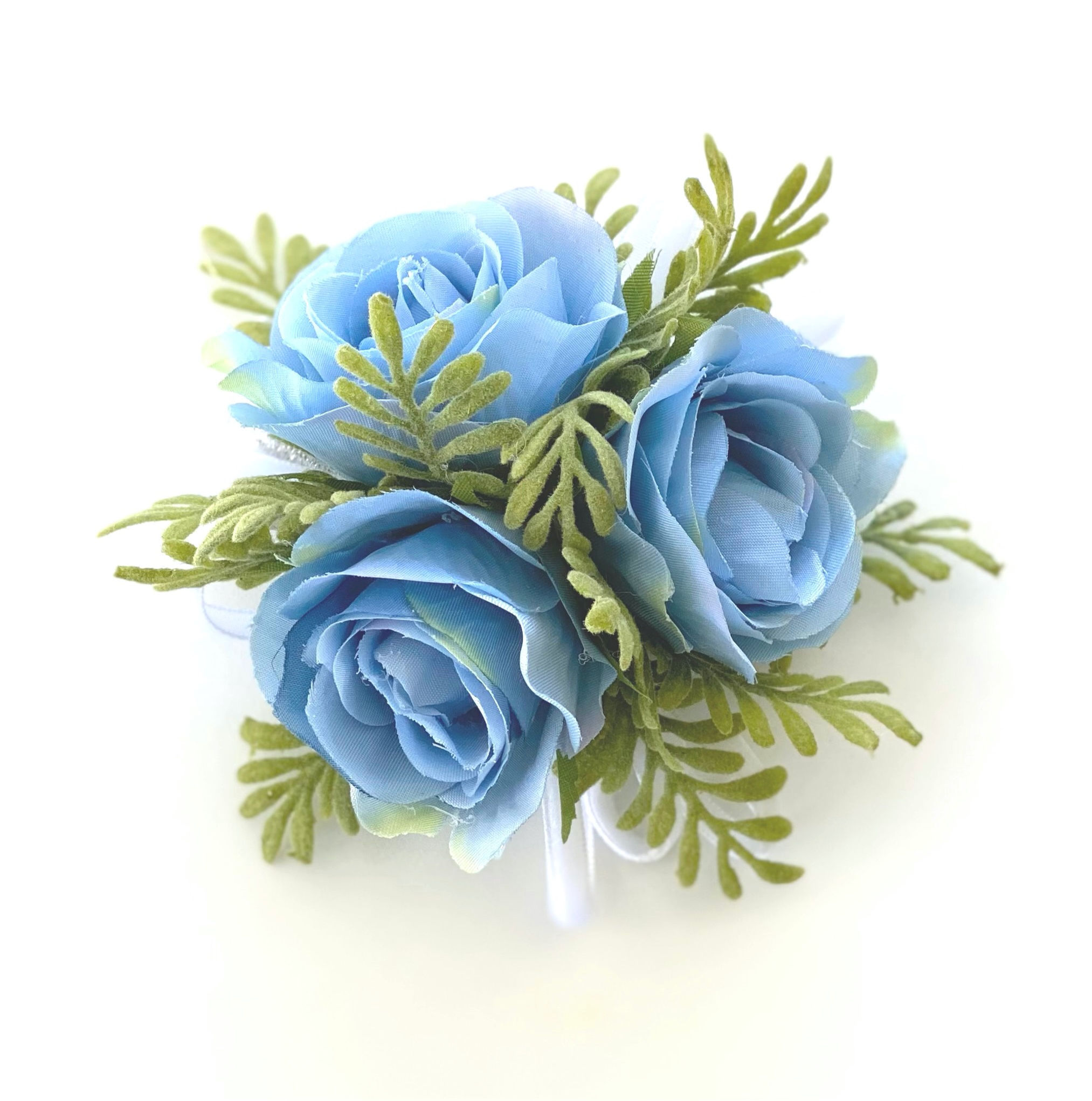 Rose, Blue Corsage
