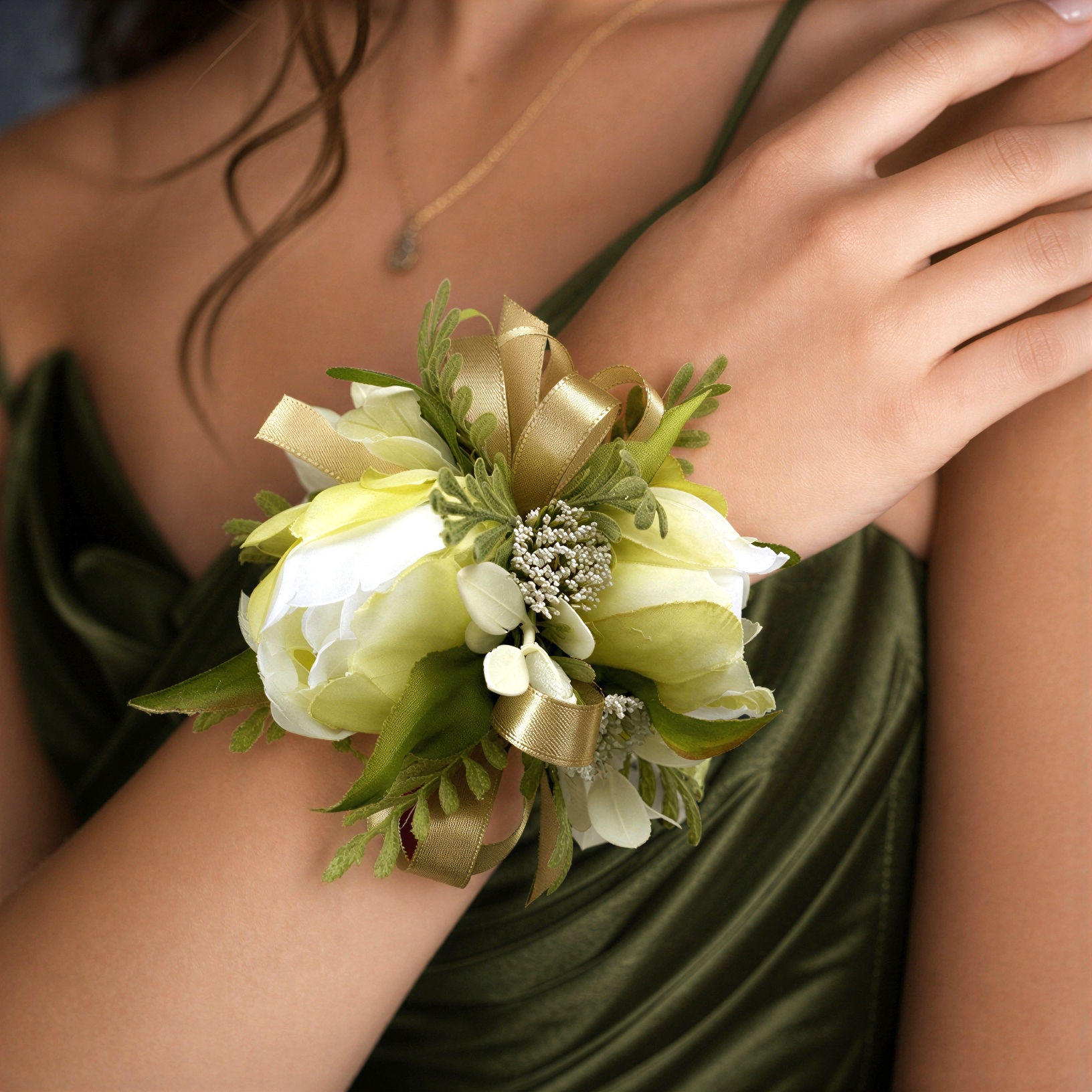 Rustic Peony Corsage