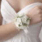 White Spray Rose Corsage