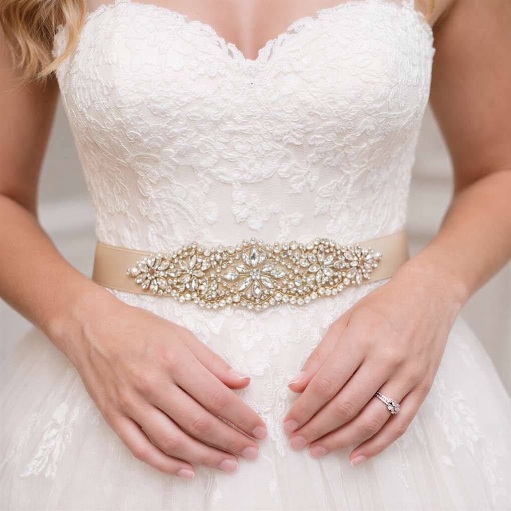 Gold Bridal Belt