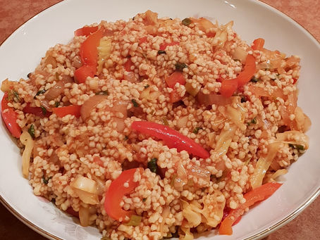 תבשיל קוסקוס חמוץ מתוק