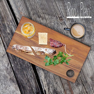 marjoram teak serving board