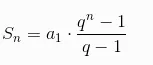 Somma dei termini di una progressione geometrica