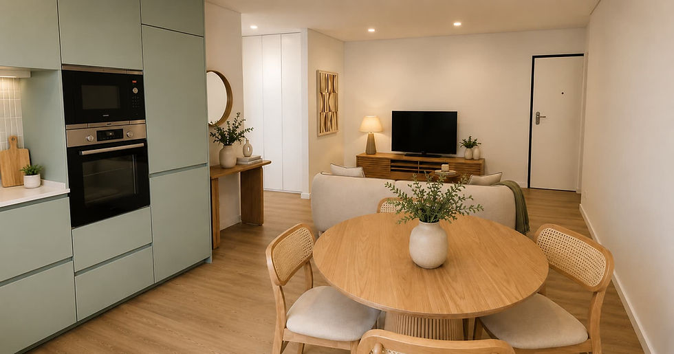 Decoração para Arrendamento ou AL: Como Transformar um Apartamento Num Investimento Mais Rentável