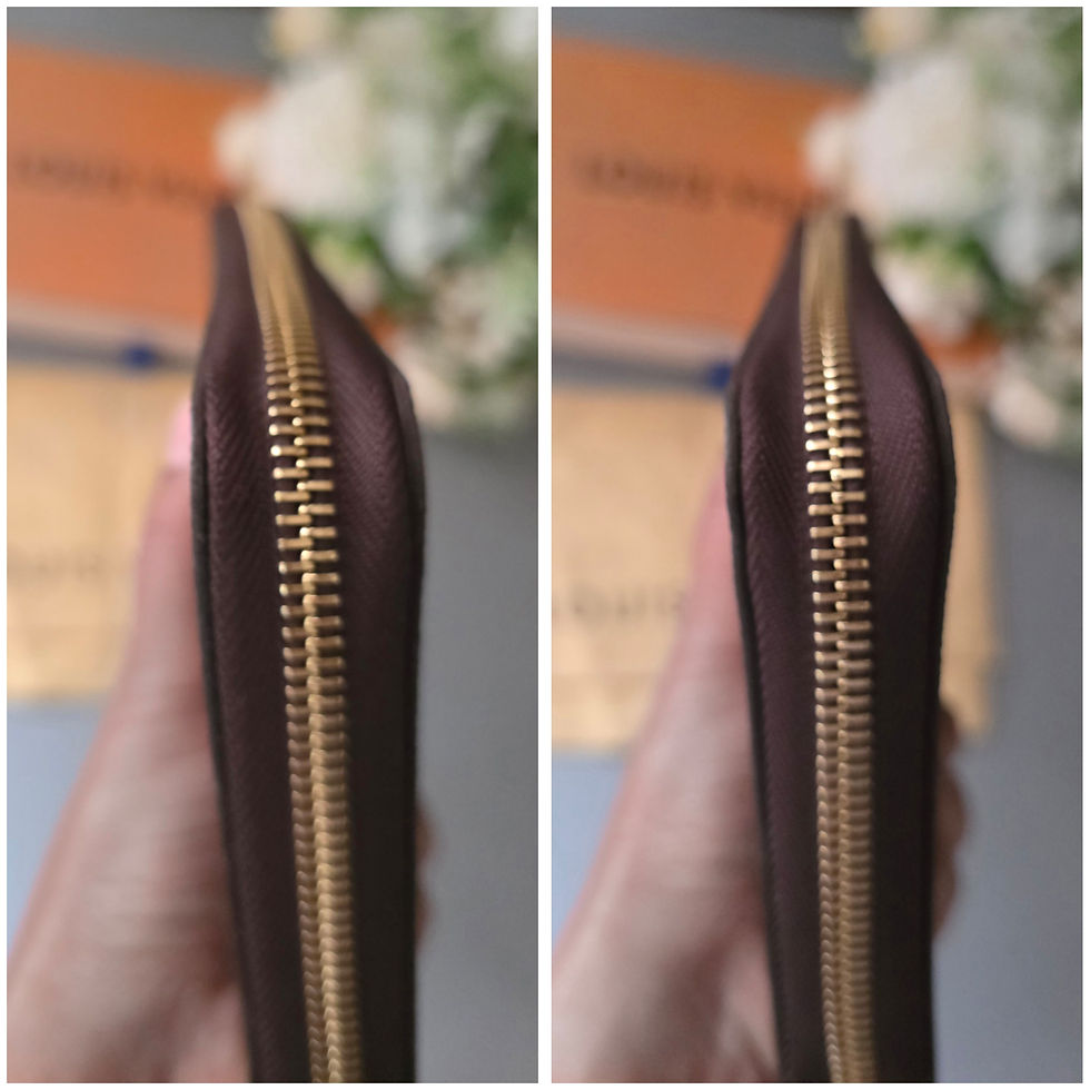 Thumbnail: Authentic Damier Ebene Zippy Organizer