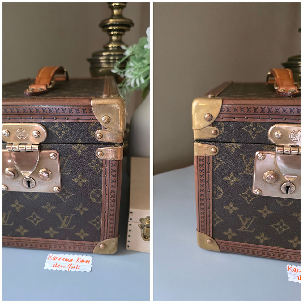 Thumbnail: Authentic Boite Flacons Trunk Case