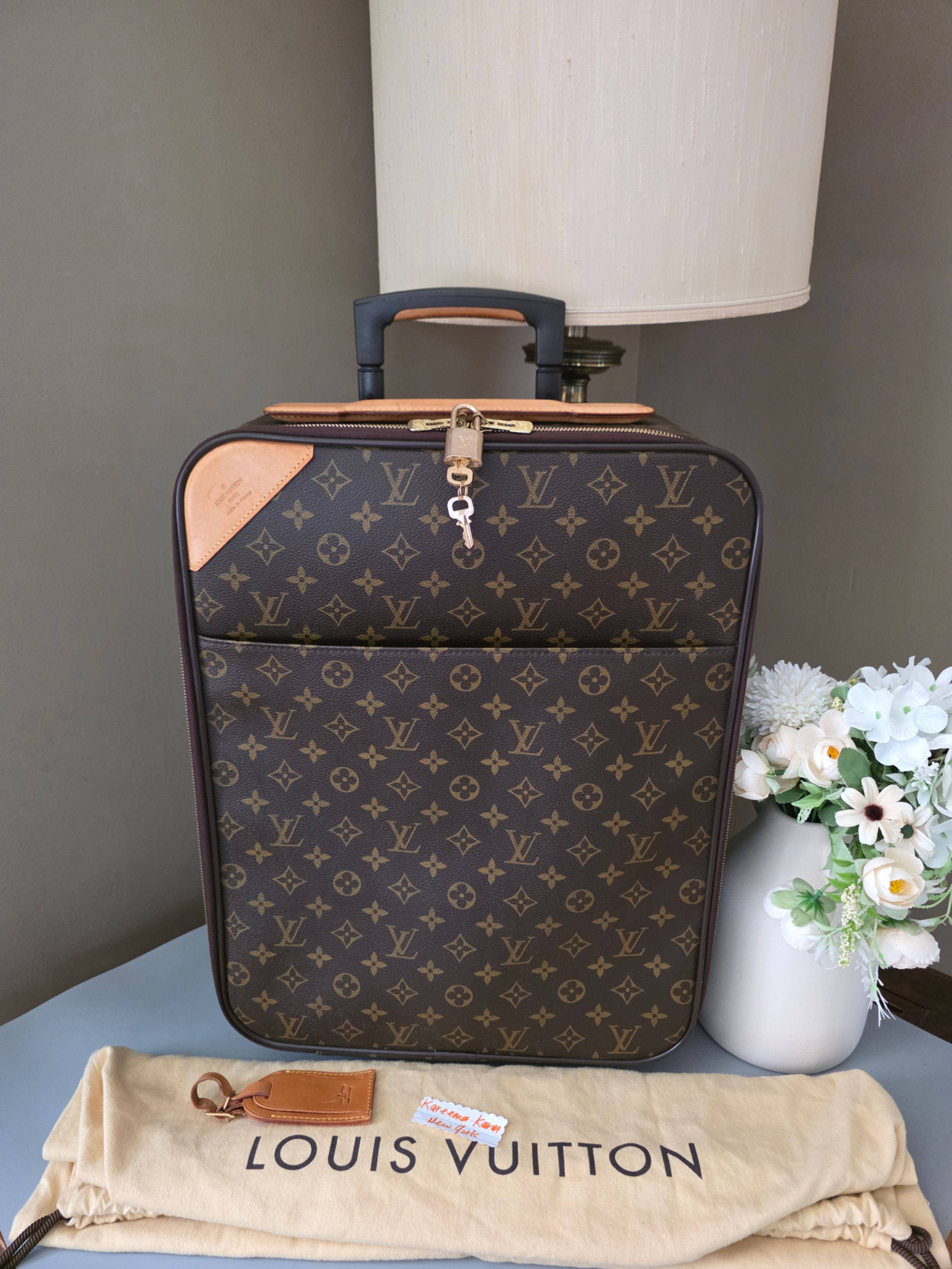 Authentic Monogram Pegase 45 Rolling Luggage