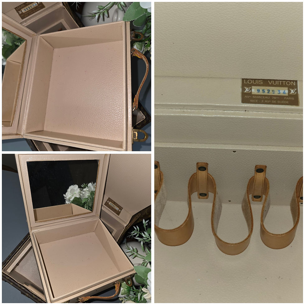Thumbnail: Authentic Boite Flacons Trunk Case