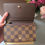 Thumbnail: Authentic Damier Ebene Tresor Wallet