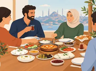 Turkish Breakfast Etiquette for a Shared Table