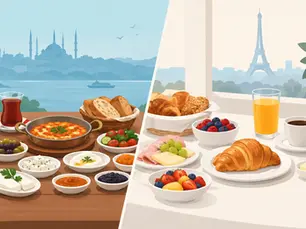 Turkish Breakfast Versus Continental Breakfast