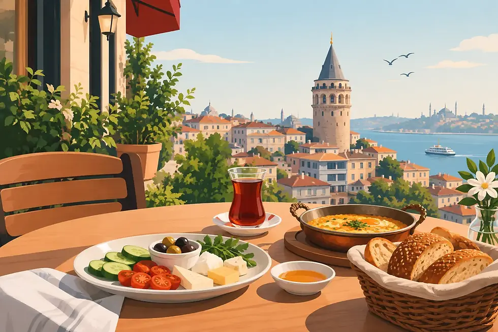Best Beyoglu Breakfast Restaurants for Slow Mornings